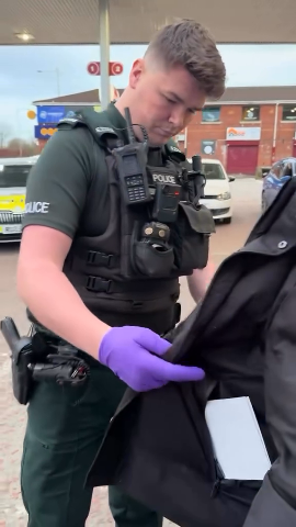 "You’re Searching Me Because I’m a Working-Class Republican": Activist Confronts PSNI Intimidation