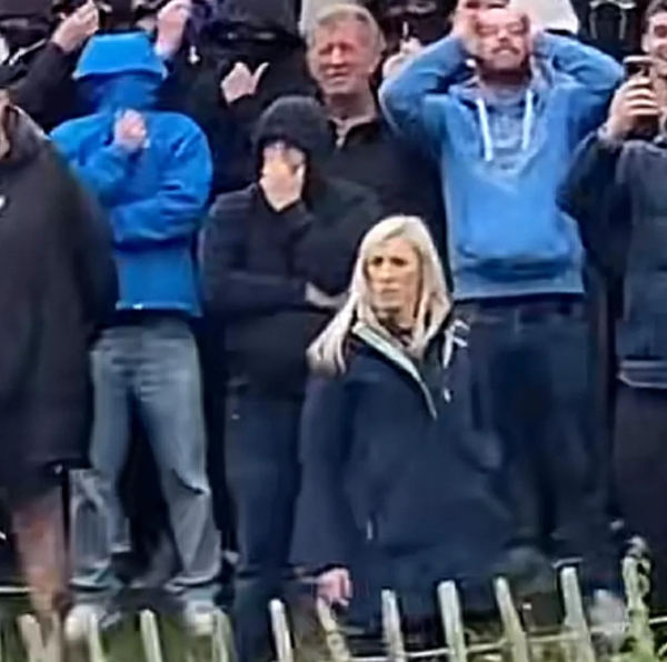 DUP MP Backed By Masked Men Attempt To Intimidate Palestine March